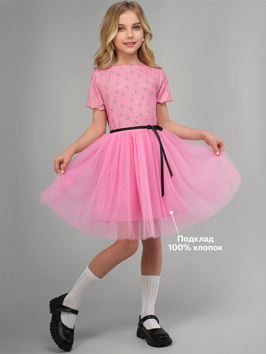 Платье HappyFox HFI3284розовый - фото 13