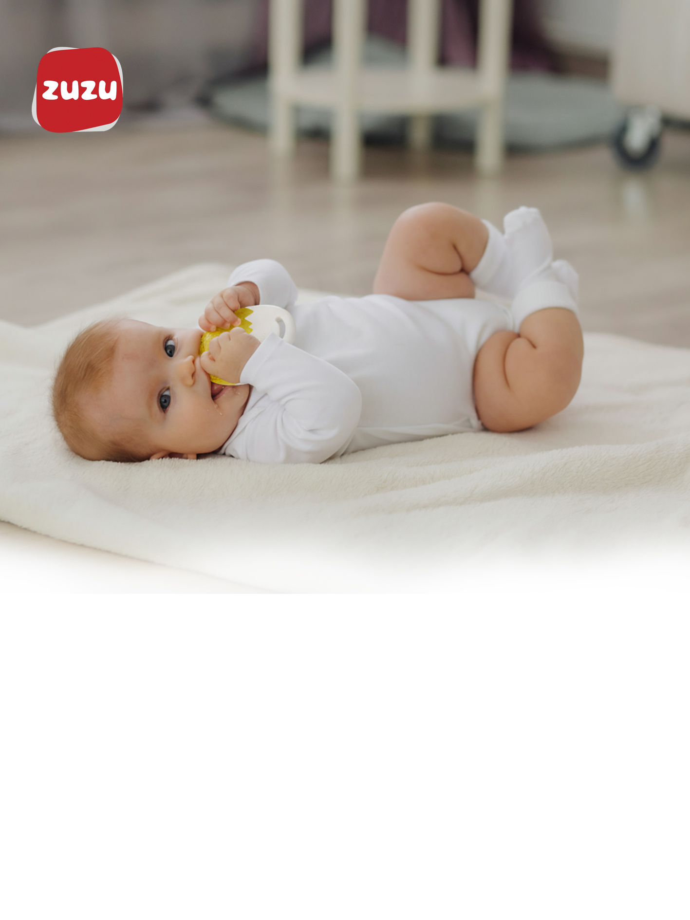 Прорезыватель ZUZUTOYS Цыпленок - фото 3