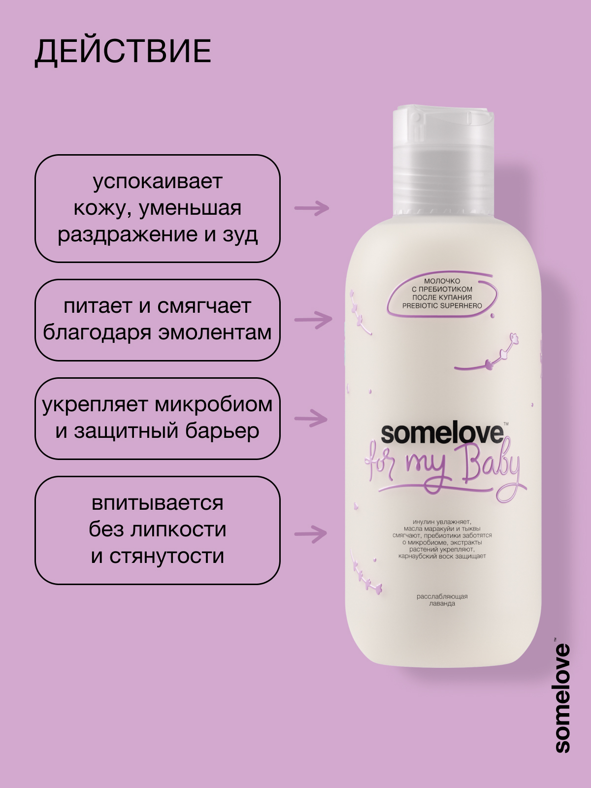 Молочко somelove «суперсила для микробиома» 200 мл 1 шт. - фото 2