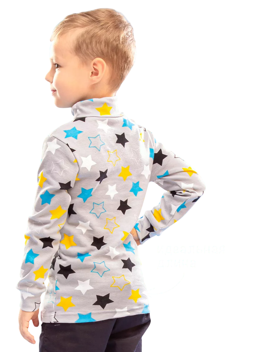 Водолазка TOTEMFOX 231РНАБ2(2)F/желтые звезды - фото 3