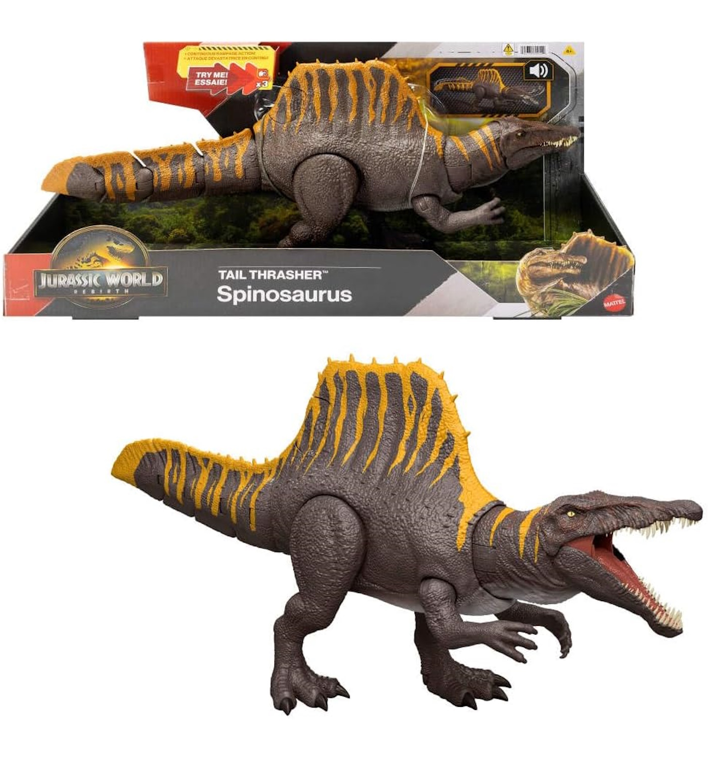 Фигурка Jurassic World Спинозавр - фото 1