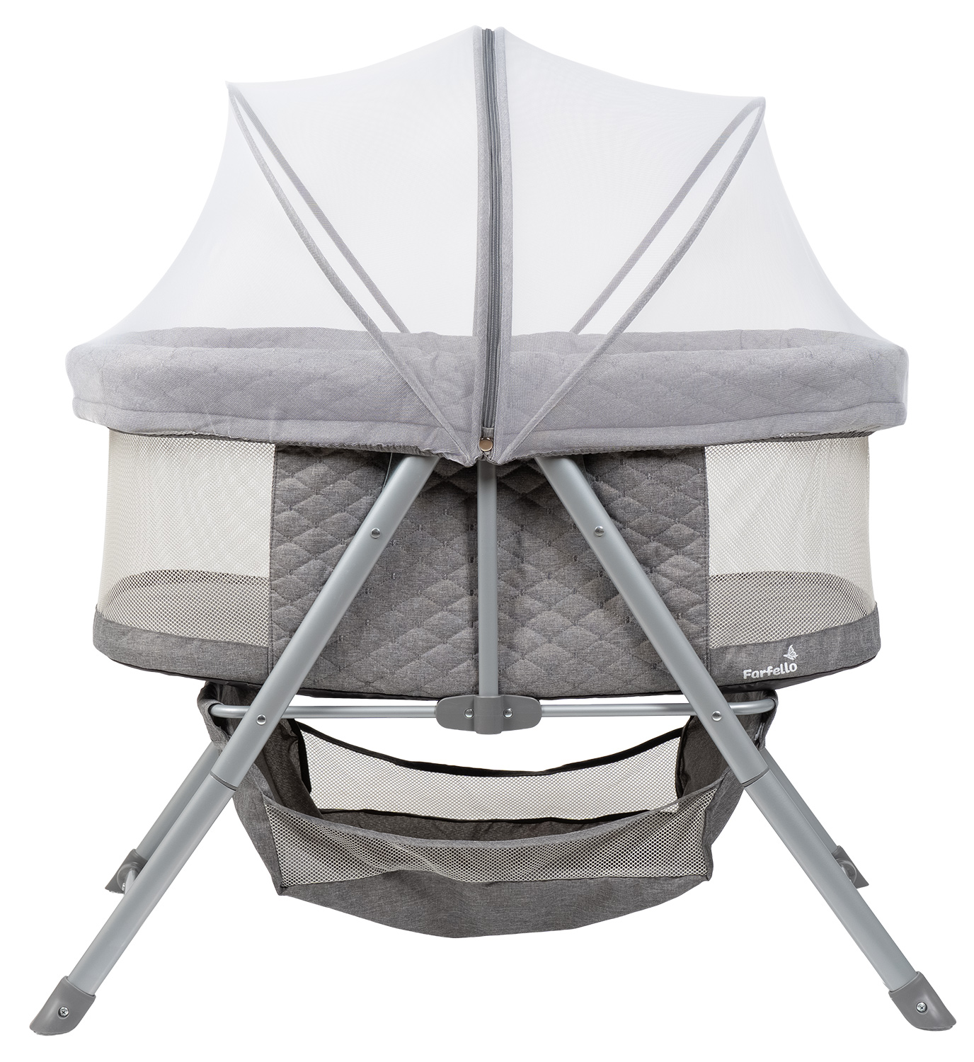 Колыбель Farfello Sonya серый - фото 7