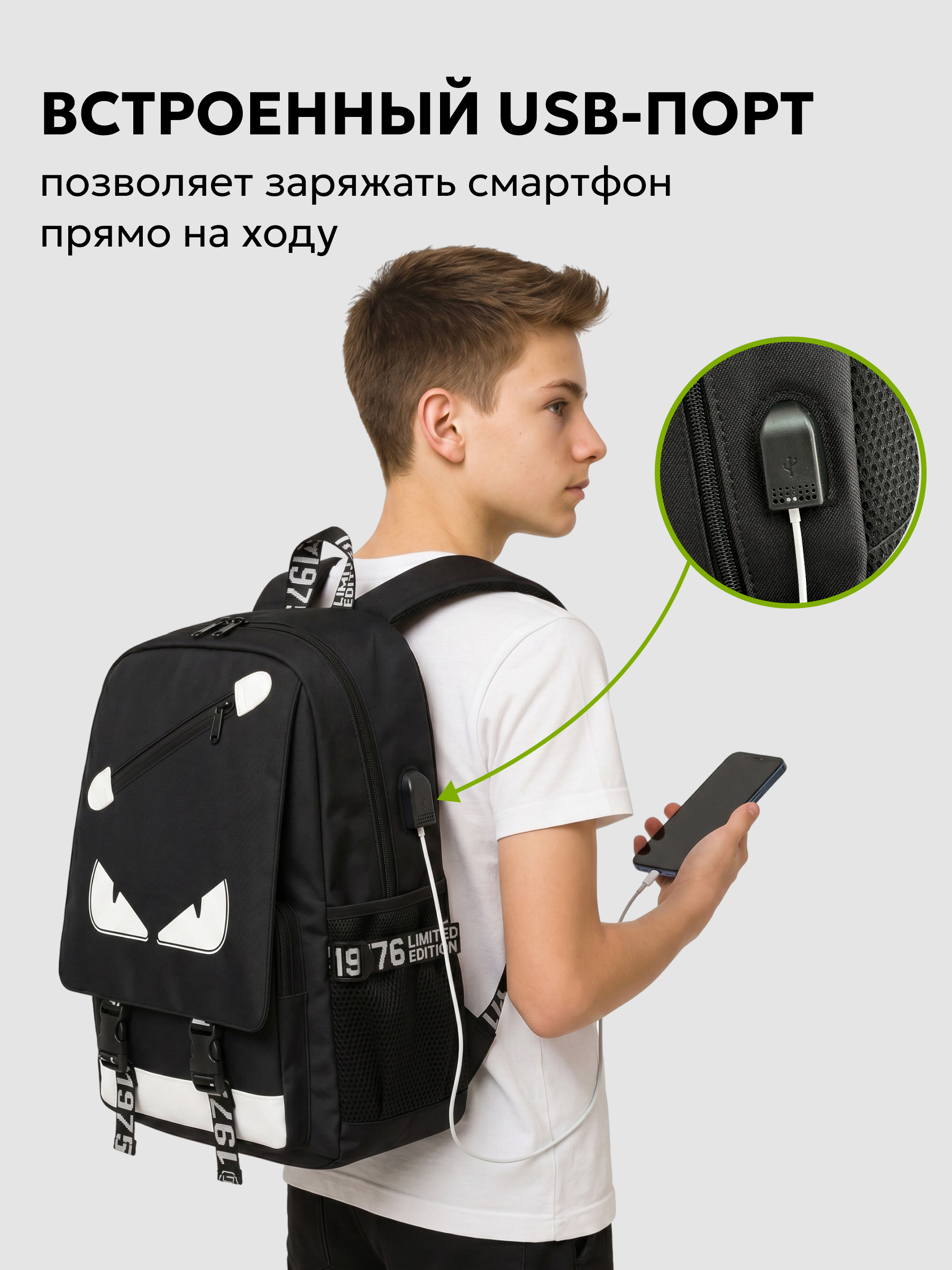 Рюкзак LUXMAN для детей универсальный - фото 5