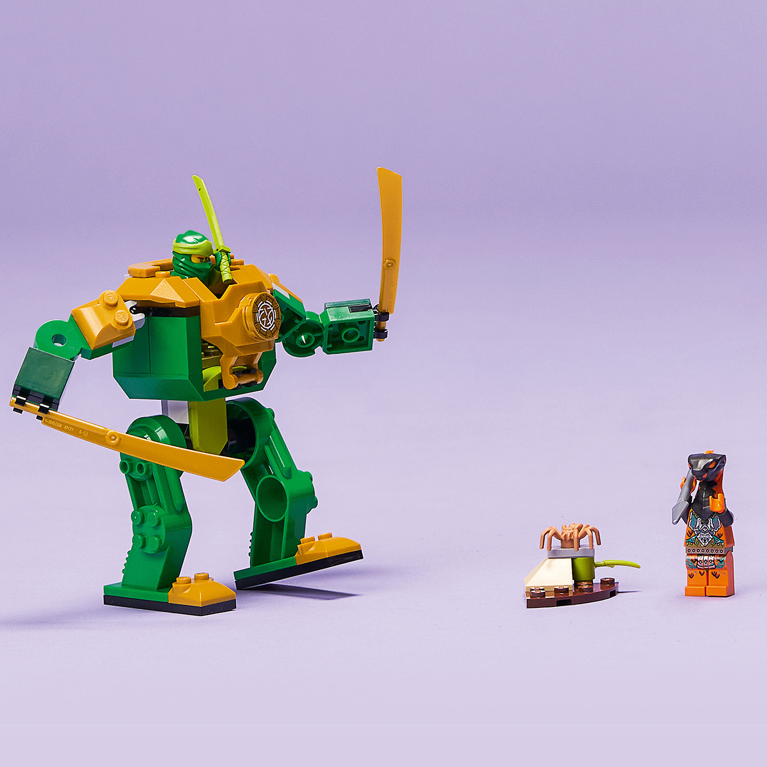 Конструктор LEGO NINJAGO Робот ниндзя Ллойда 52 дет. - фото 7
