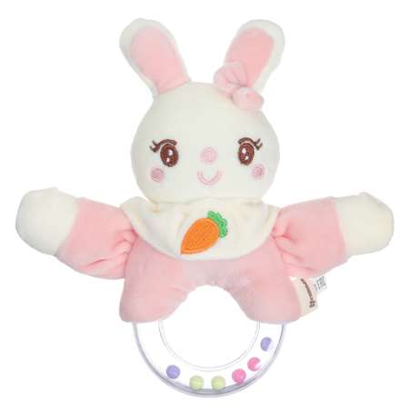 Игрушка Крошка Я погремушка Милая зайка