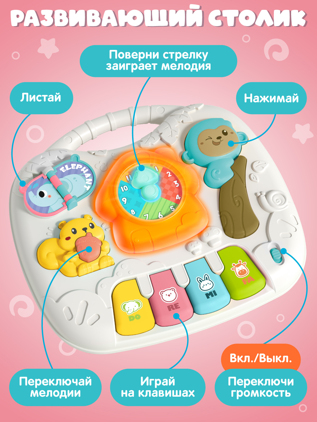 Игрушка Smart Baby развивающий центр - фото 2
