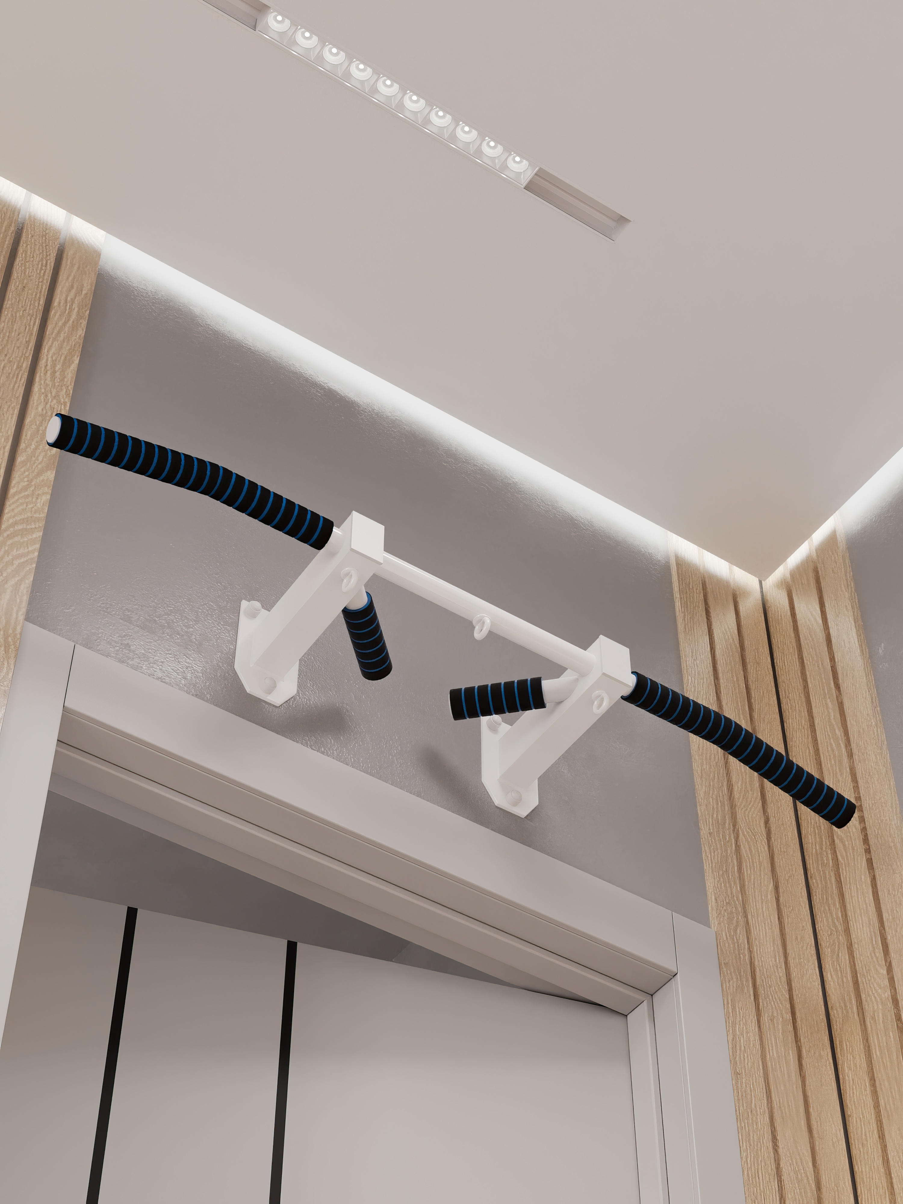 Турник наддверный "Буйвол" COMFORT - неопреновое покрытие - фото 10