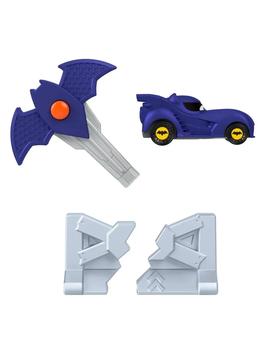 Игровой набор Fisher Price Batwheels DC Key Car Black 120843 - фото 2