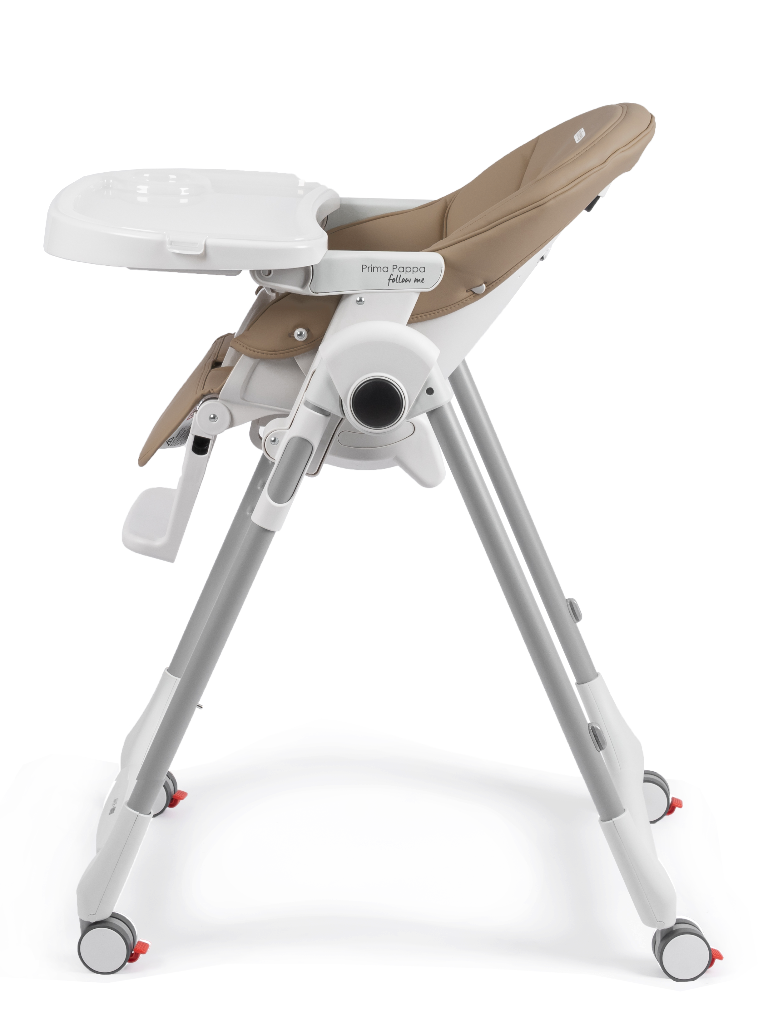 Стульчик для кормления Peg-Perego Prima Pappa Follow Me бежевый - фото 4