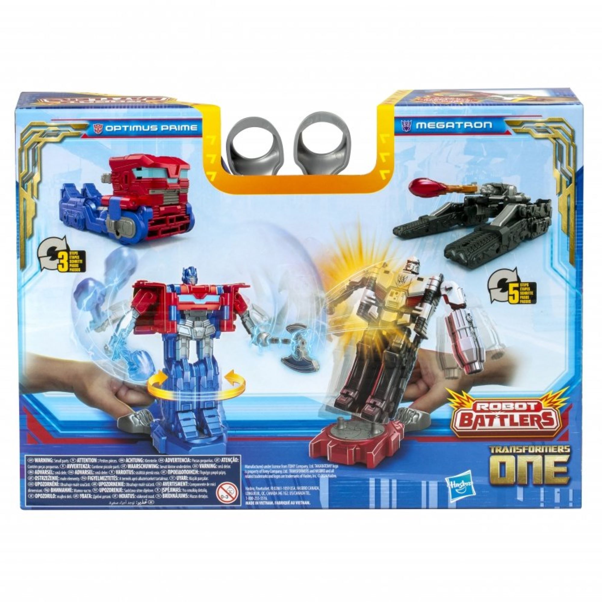 Игровой набор Hasbro Megatron and Optimus Prime - фото 7
