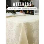 Скатерть Wellness Элен сатен 150 x 220 см