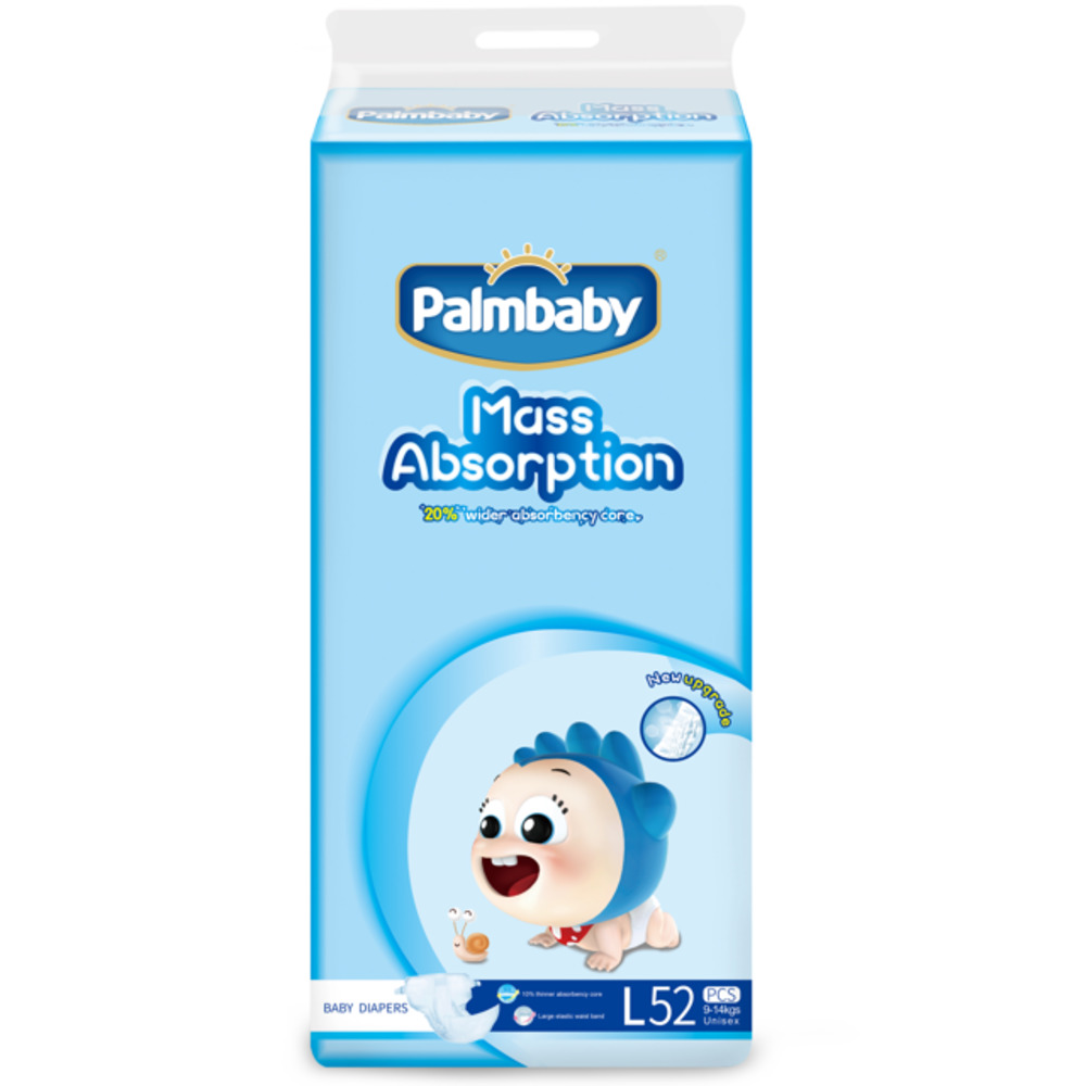 Подгузники Palmbaby L 52 шт. - фото 1