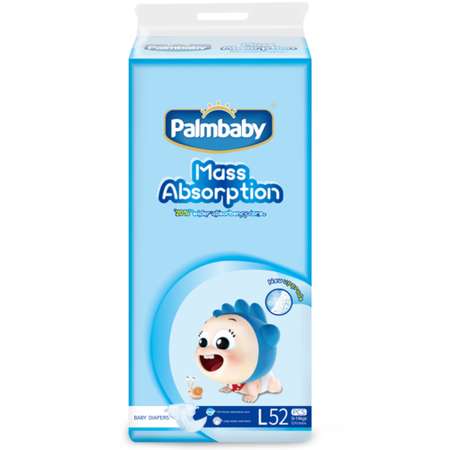 Подгузники Palmbaby L 52 шт.