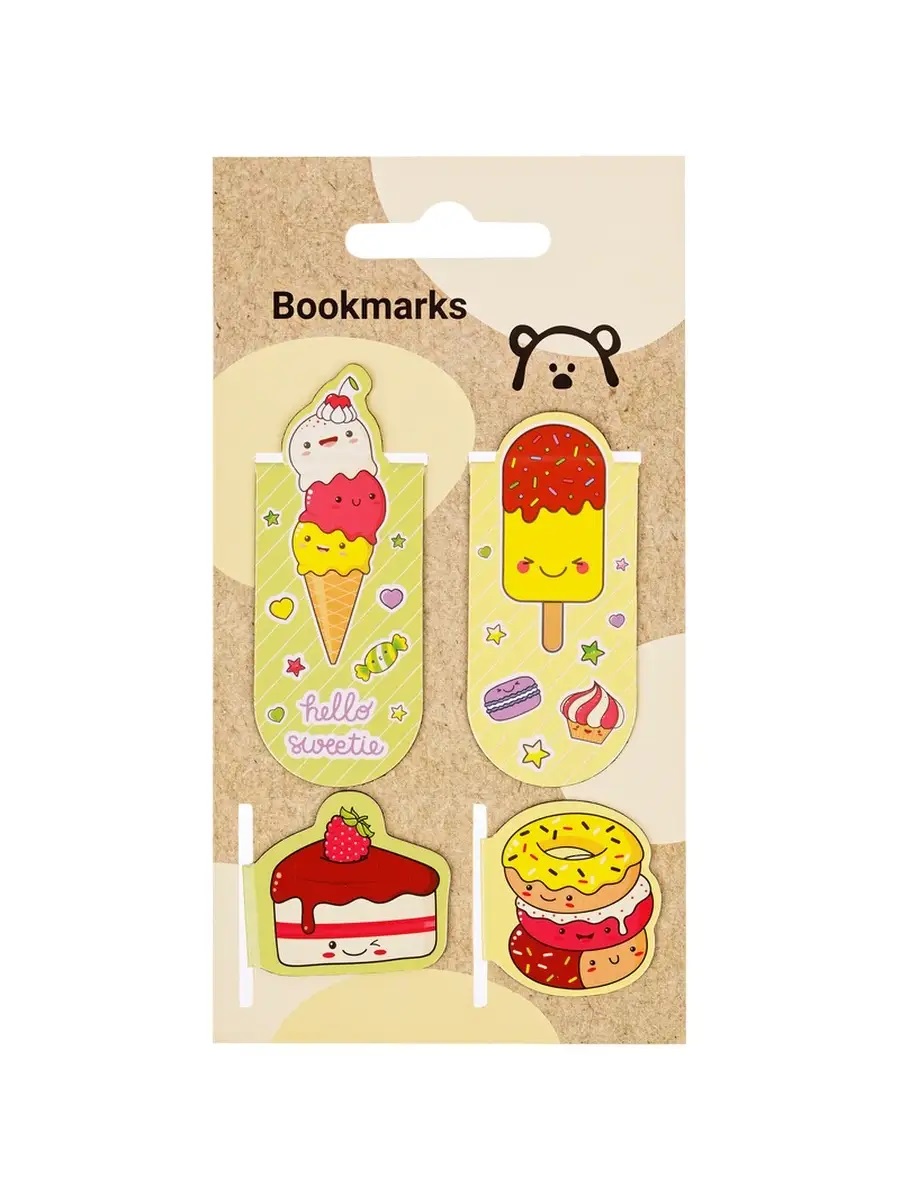 Магнитная закладка Meshu 4 шт. - фото 1