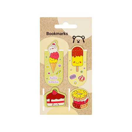 Магнитная закладка Meshu 4 шт.