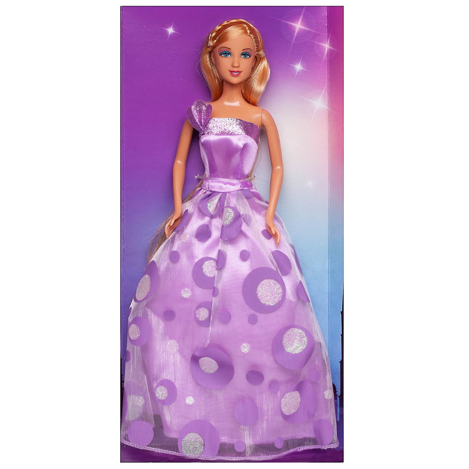 Кукла модельная Abtoys 8308d/фиолетовое - фото 2