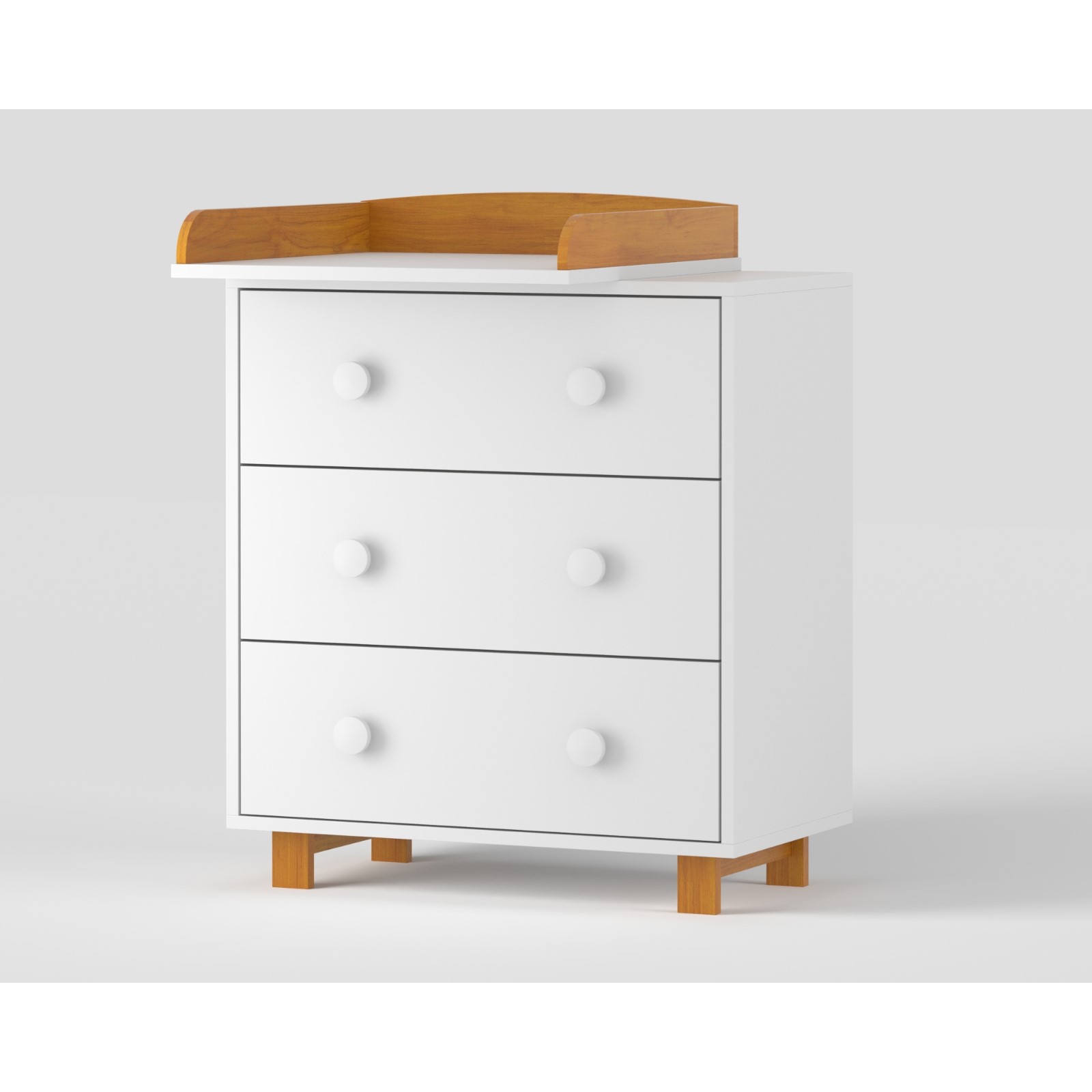 Комод пеленальный детский Sima-Land PAPI Lux 800/3 81х45х90 см 3 ящика - фото 2