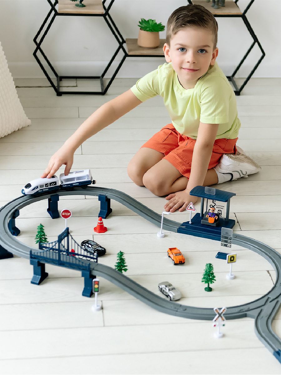 Набор железнодорожный Givito G211-016 - фото 3