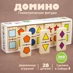 Настольная игра Томик Домино "Геометрические фигуры"