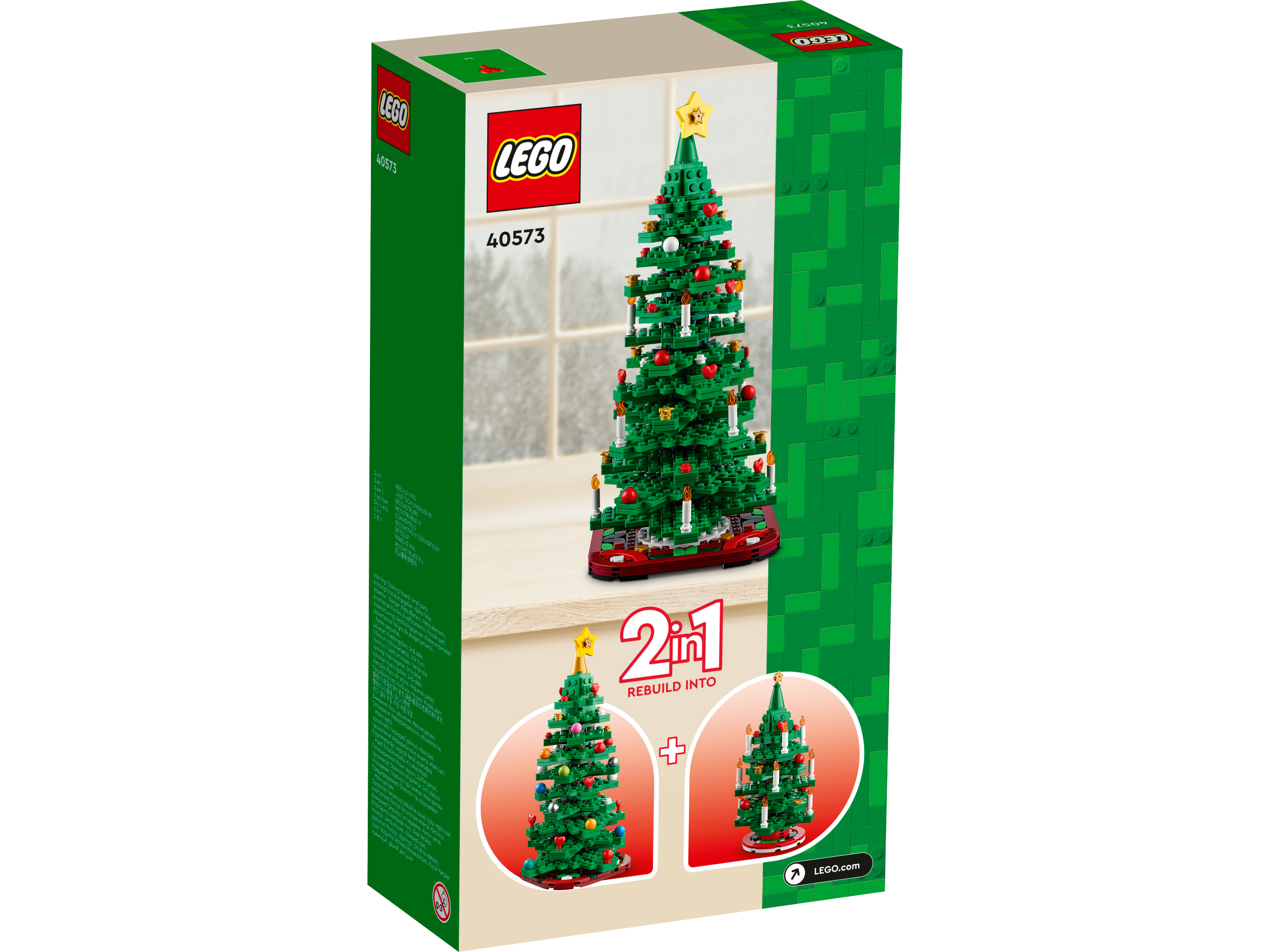 Конструктор LEGO Seasonal Рождественская елка 784 дет. - фото 3