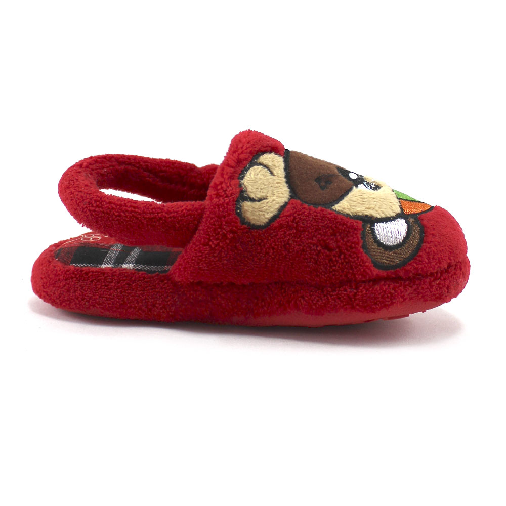 Тапочки Europen 2603собака-СВ EUROPEN Тапочки домашние,красный - фото 2
