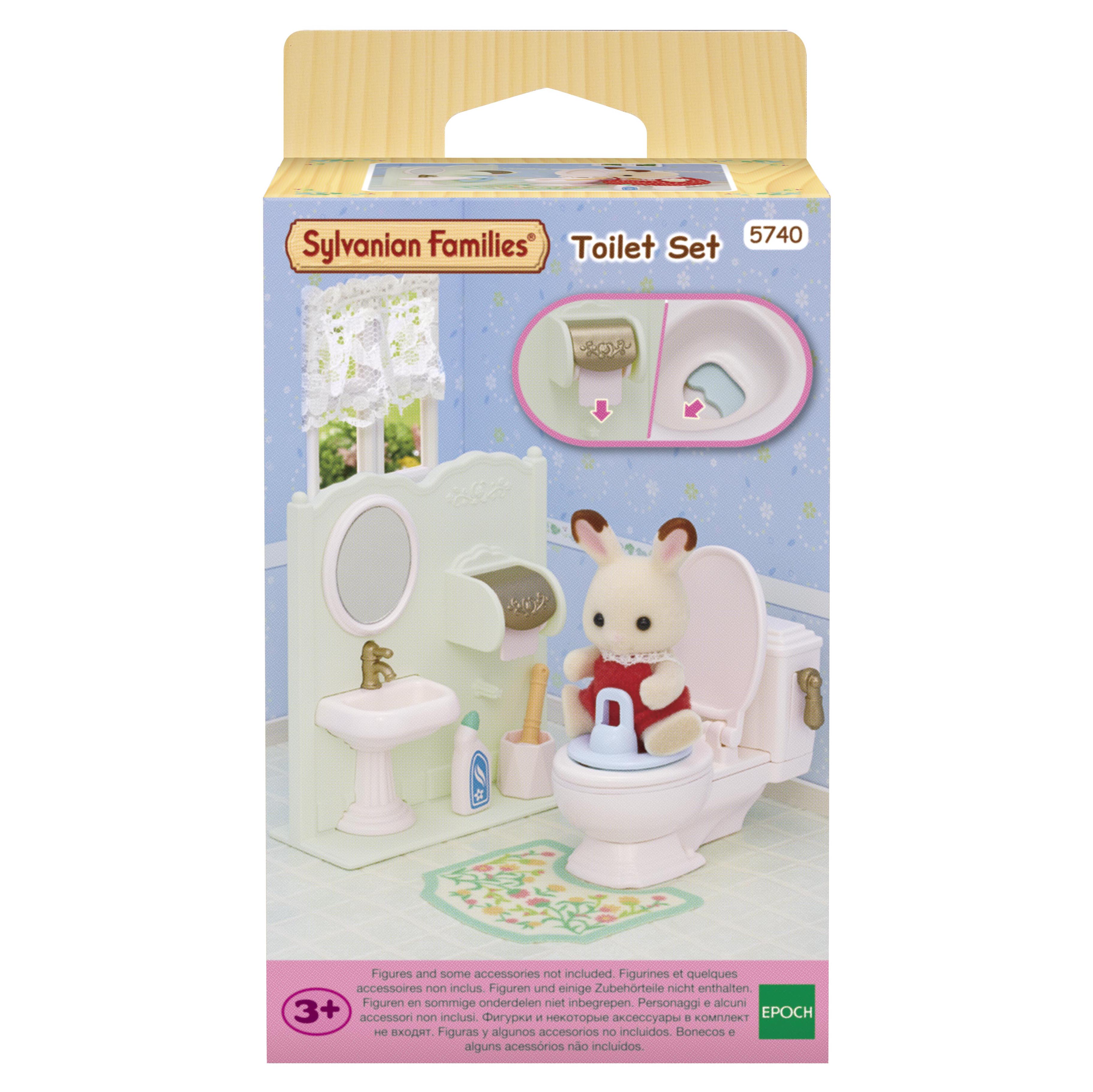 Игровой набор Sylvanian Families Туалетный набор - фото 1