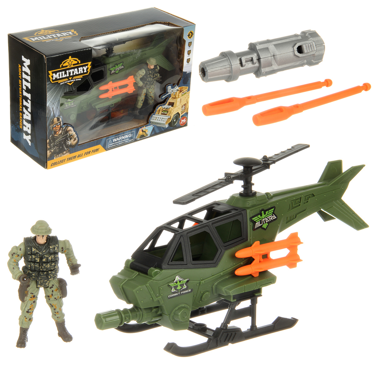 Игровой набор Veld Co военный 133931 - фото 1