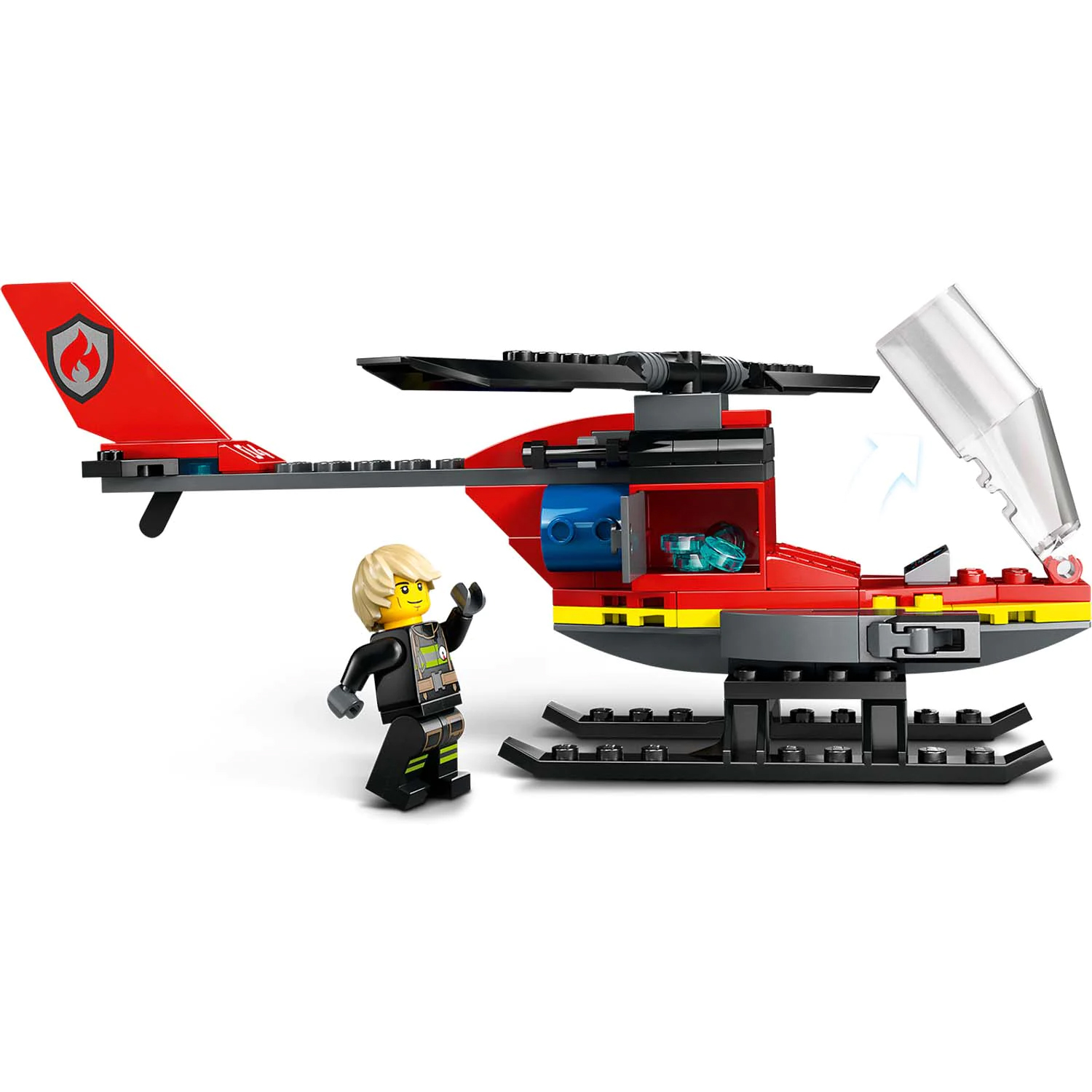 Конструктор LEGO City Пожарно-спасательный вертолет - фото 5
