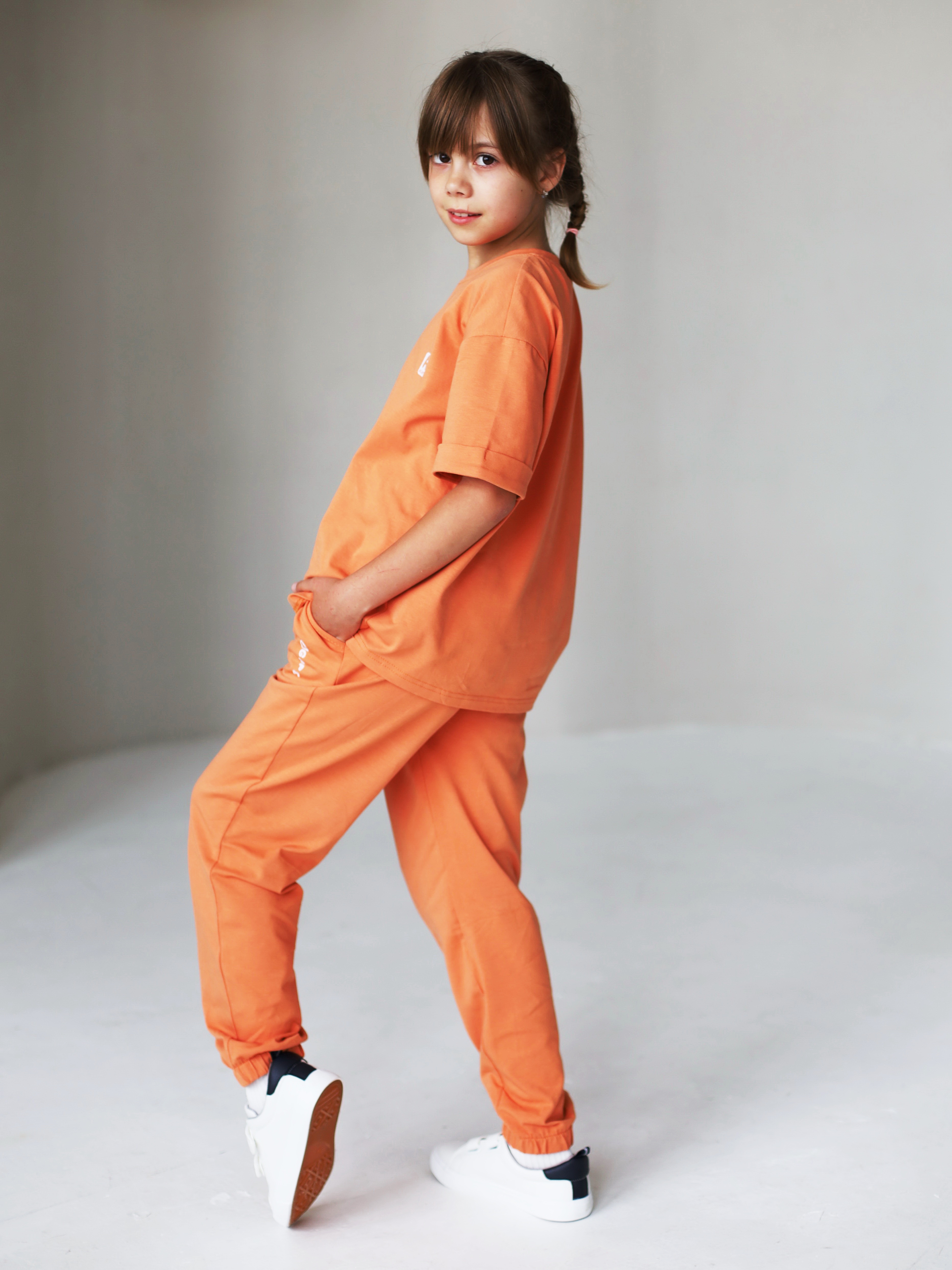 Костюм Агапэ 8017_апельсин - фото 1