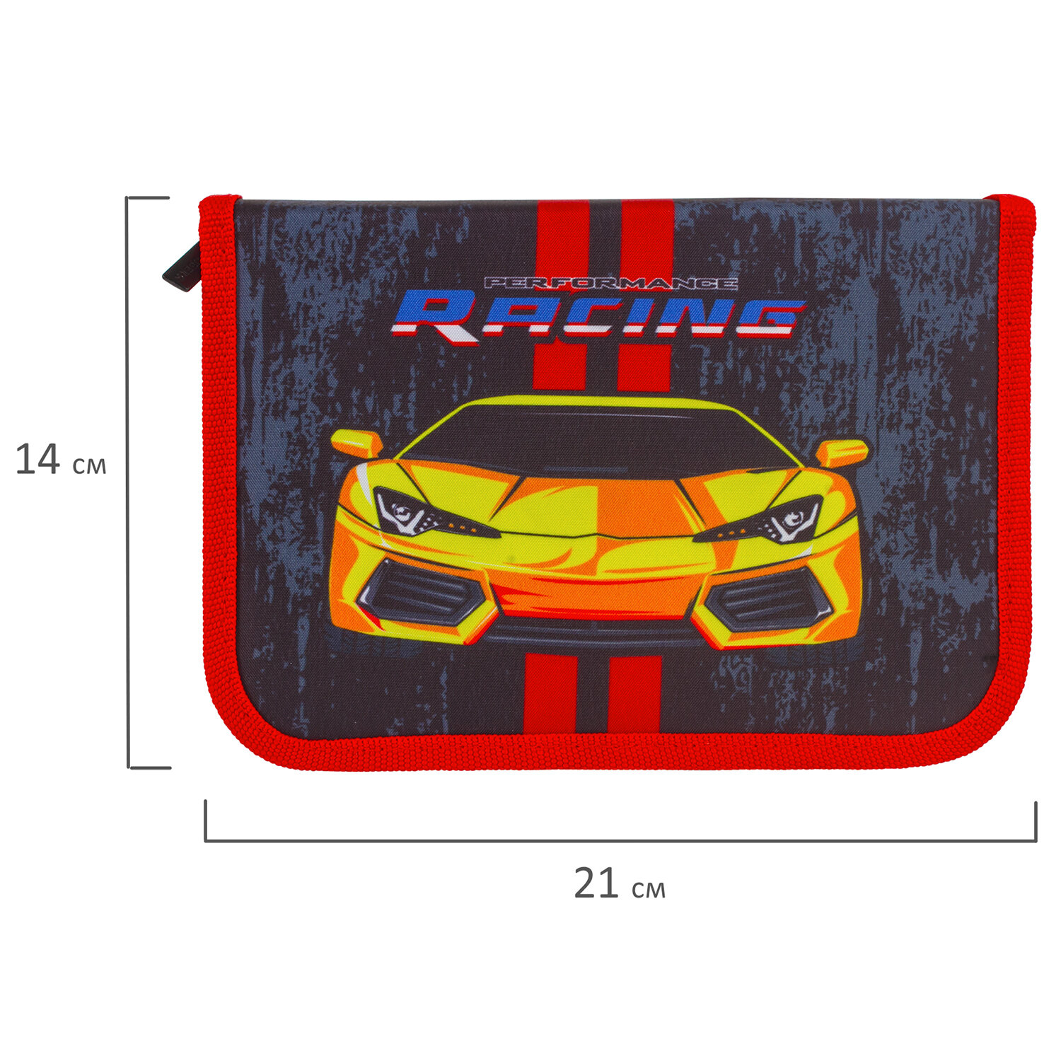 Пенал книжка Brauberg Yellow car - фото 17