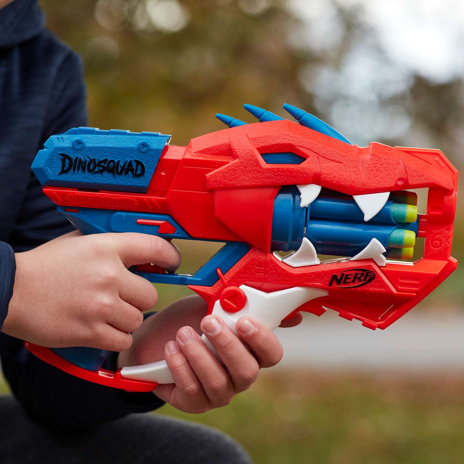 Бластер Nerf Дино Сквад Раптор Слэш - фото 17