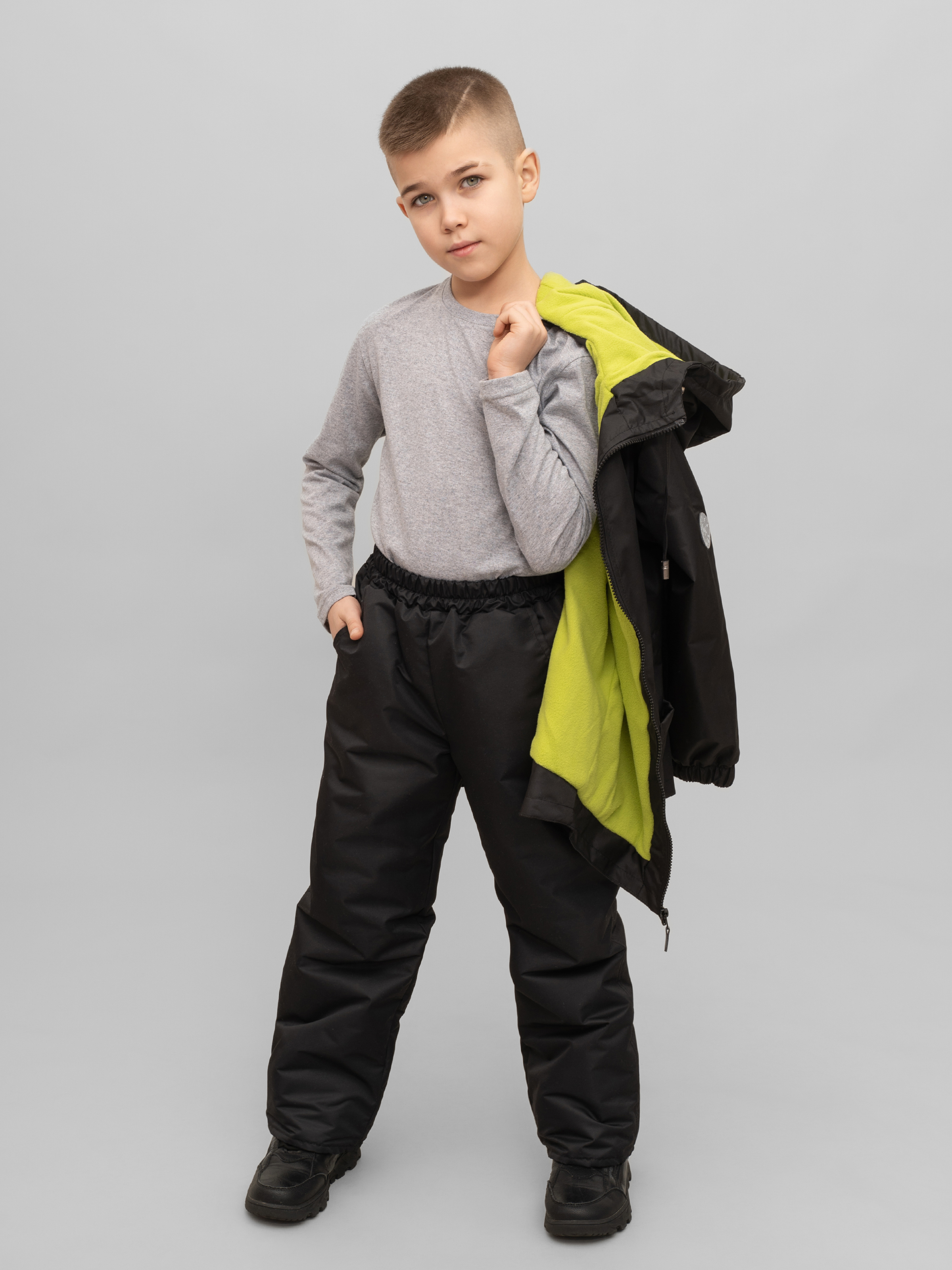 Брюки Arctic kids 10-025 черный - фото 1