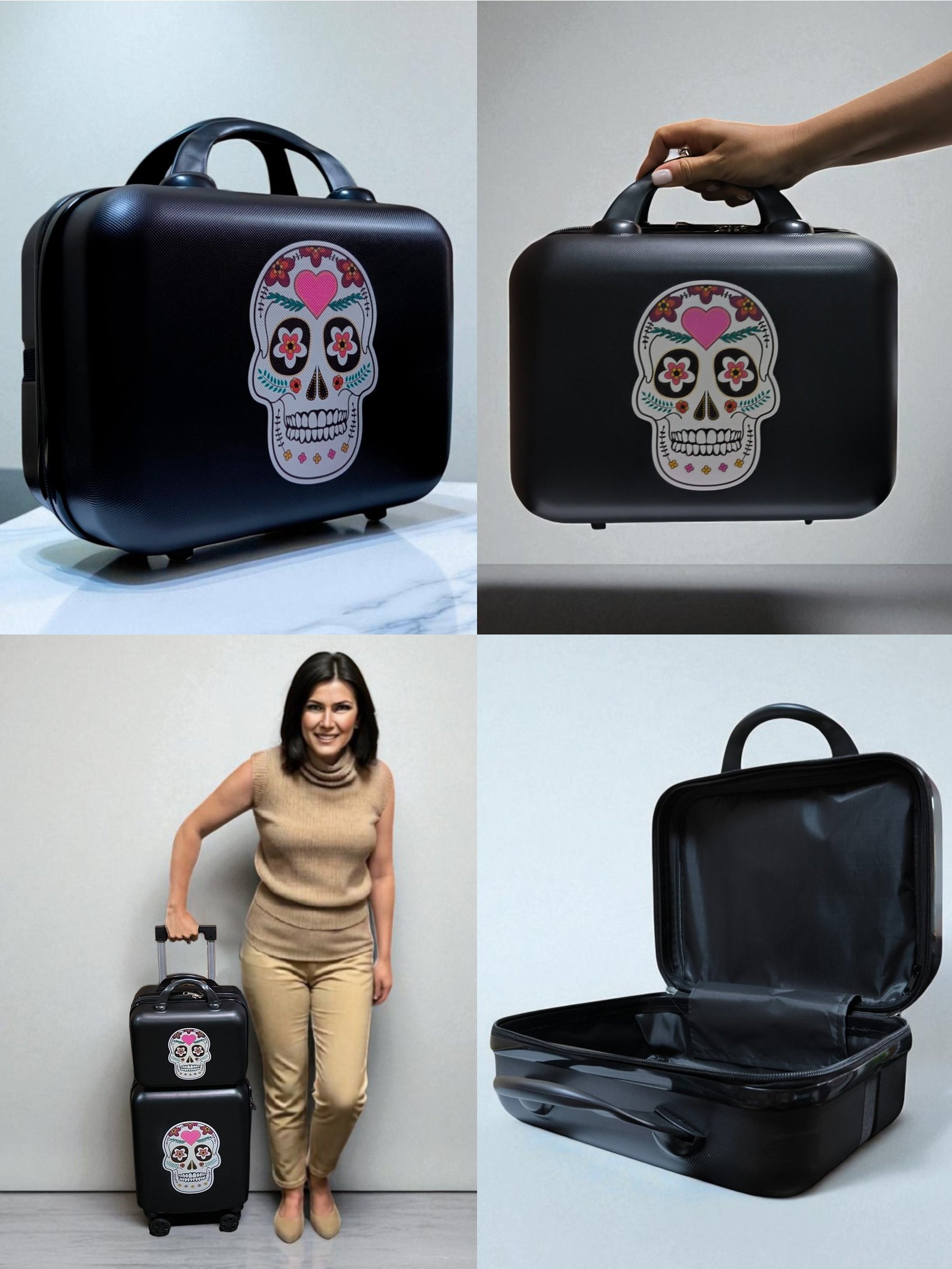 Чемодан LATS Череп - фото 2