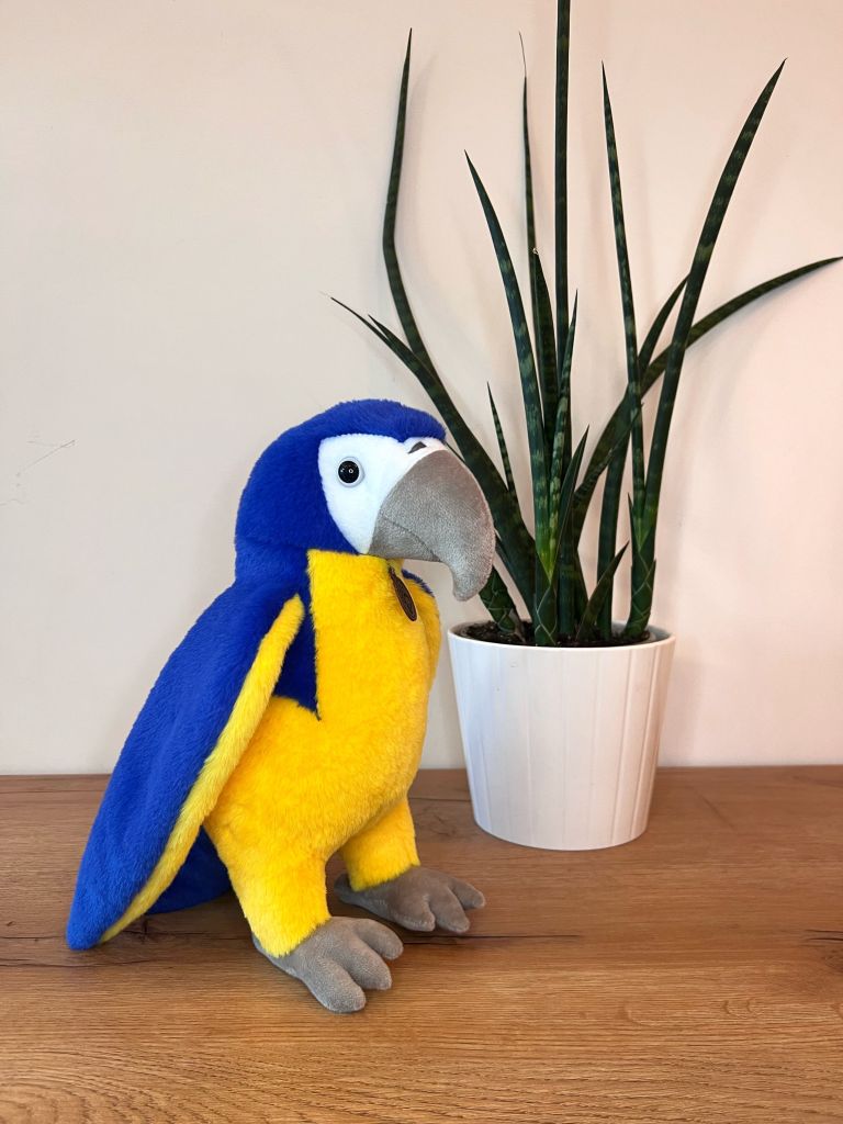 Мягкая игрушка Lapkin Попугай - фото 2