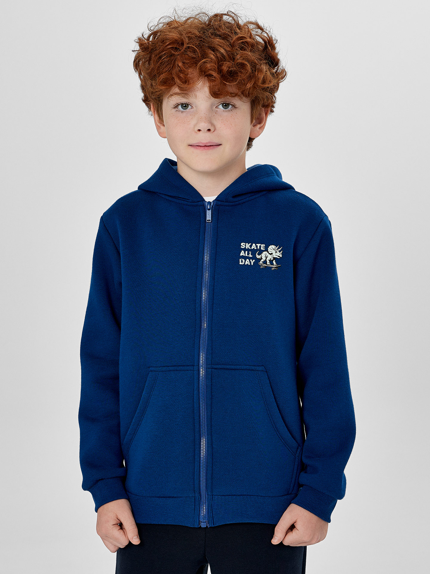 Костюм Mark Formelle (Марк Формэль) 393314/синий +неви +печать - фото 3