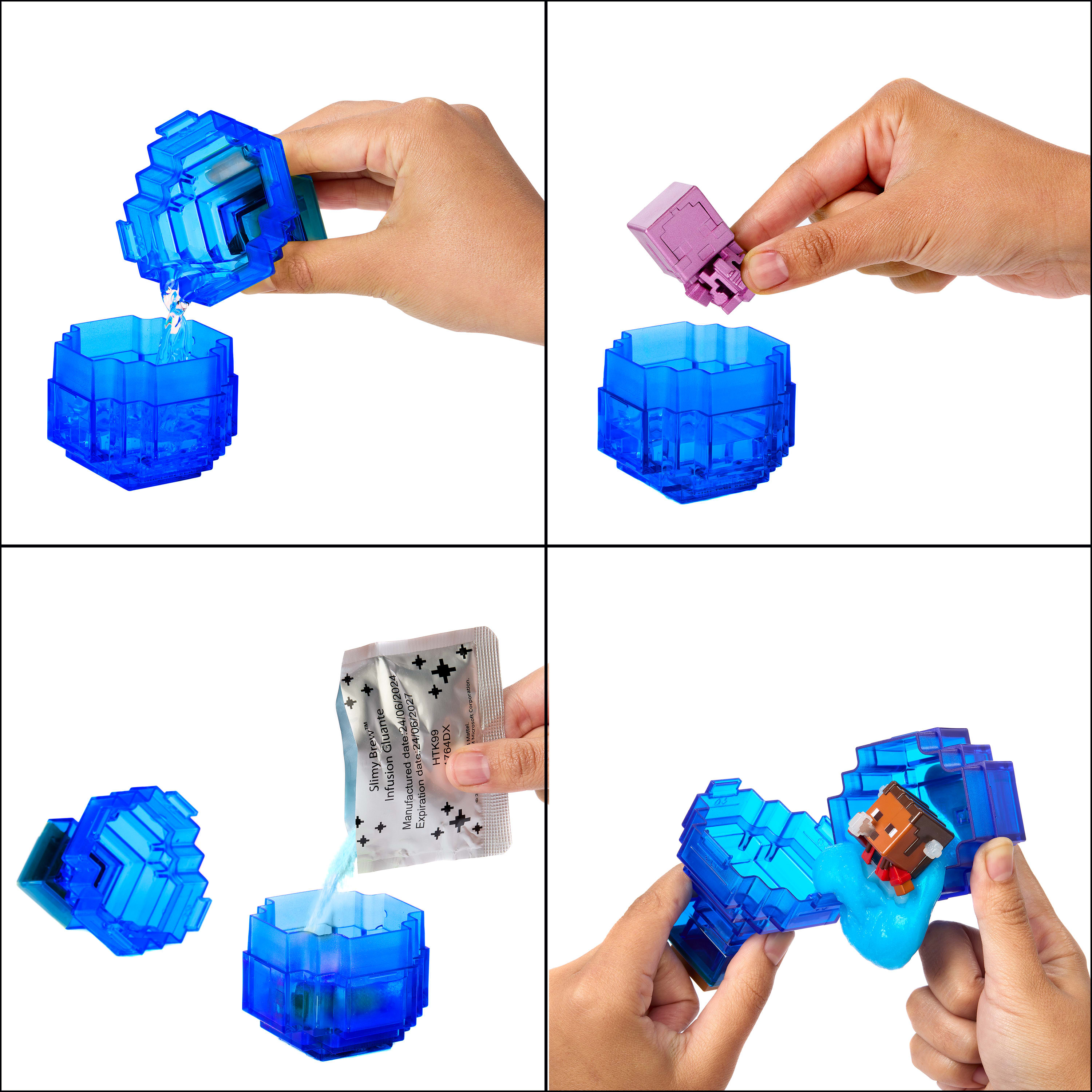 Фигурка Minecraft Potion Brewing Синий - фото 2