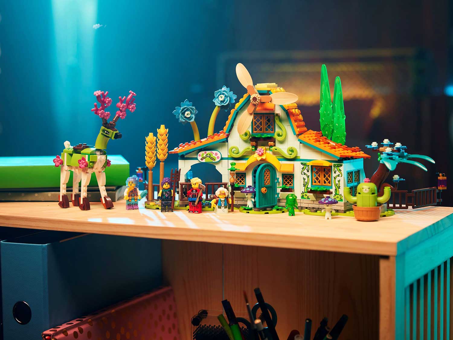 Конструктор LEGO DREAMZzz Стойло существ из сновидений блочный - фото 11