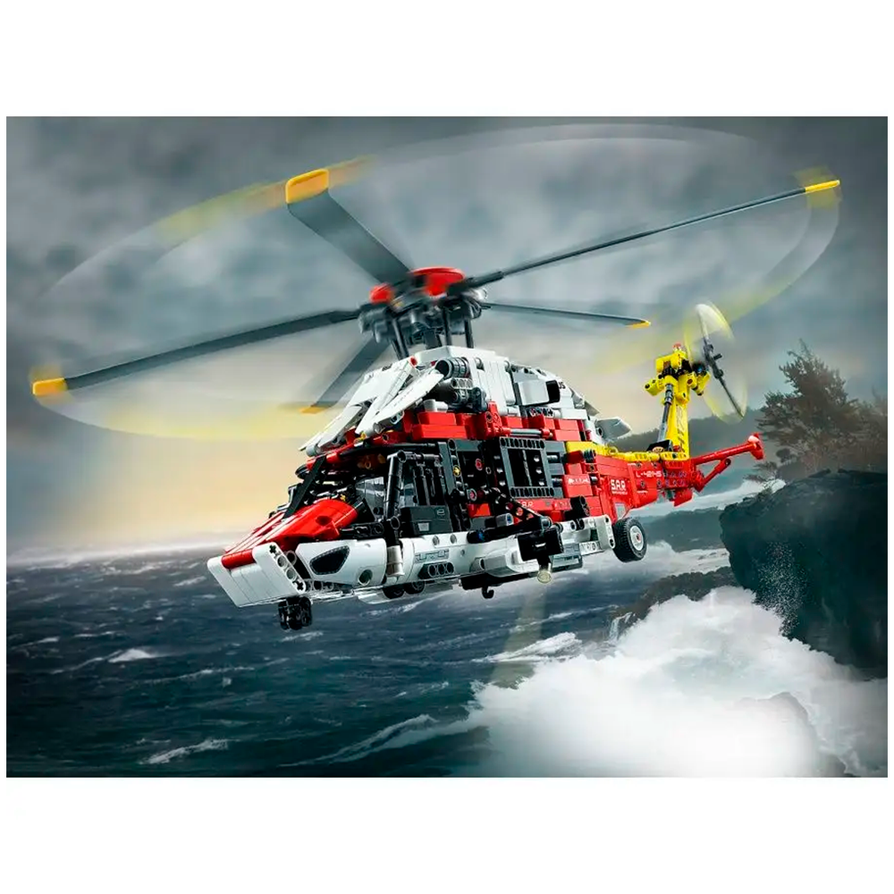 Конструктор LEGO Technic Спасательный вертолет Airbus блочный - фото 9