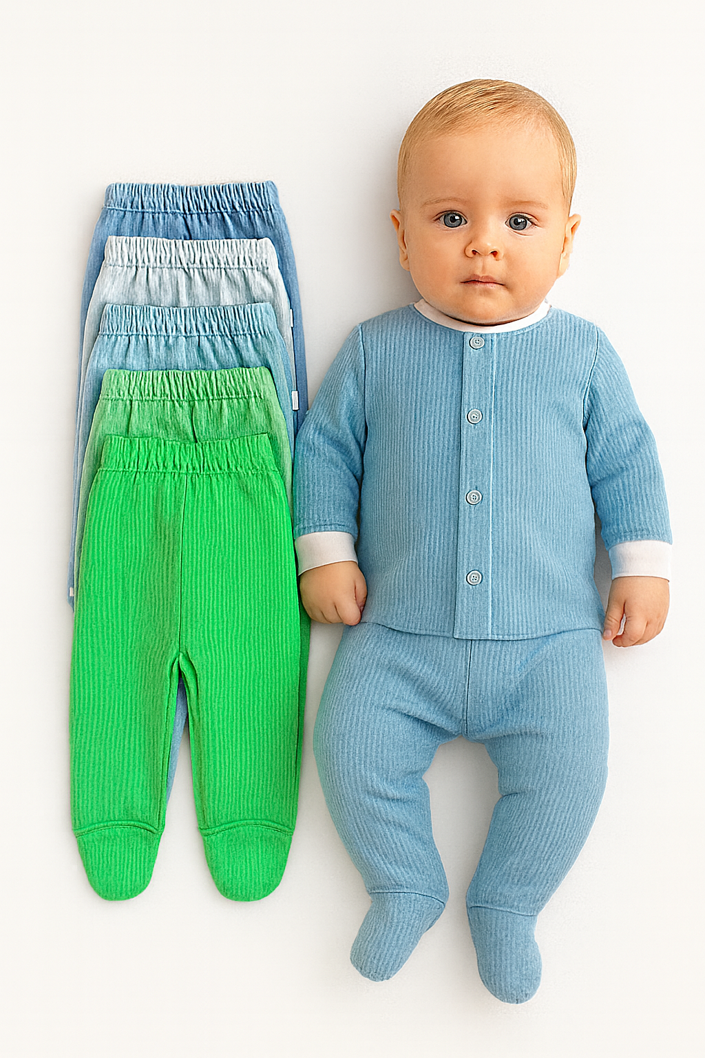 Ползунки 5 шт Софьюшка Pol/Sof-004/002 - фото 1