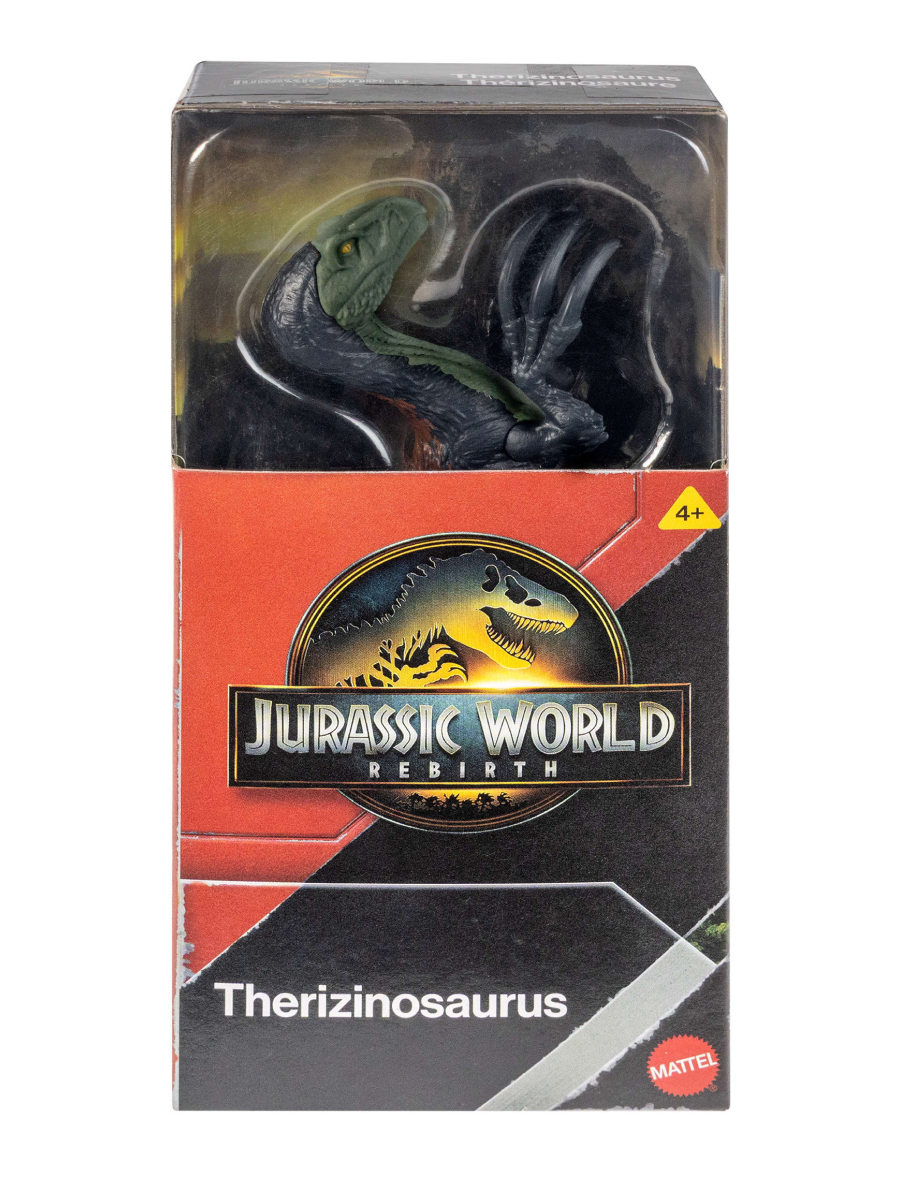 Фигурка Jurassic World мини динозавр Теризинозавр - фото 7