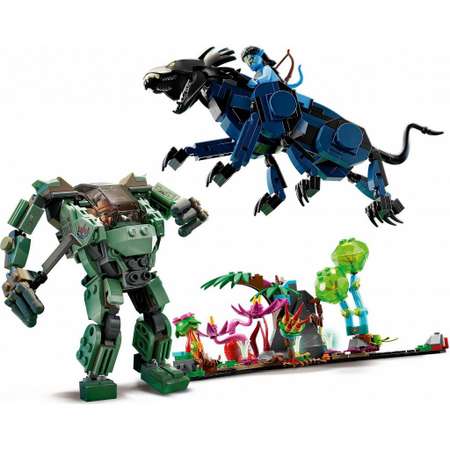 Конструктор LEGO Avatar Neytiri Thanator vs. Quaritch блочный