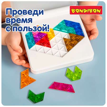 Настольная игра Bondibon логическая головоломка IQ-ВИТА