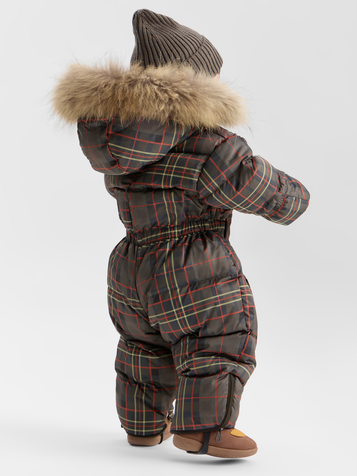 Комбинезон-трансформер Happy Baby 89144-0_dark chocolate (checkered) - фото 3