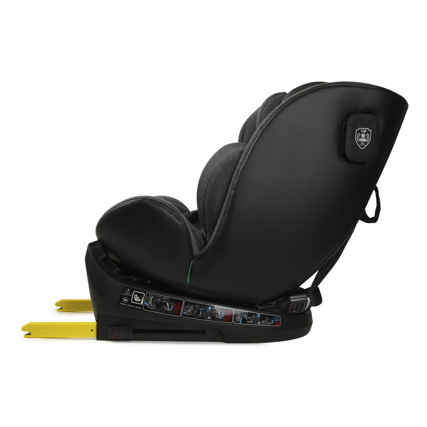 Автокресло Olsson Grow Up Grey Isofix 0+/1/2/3 (0-36 кг) - фото 16