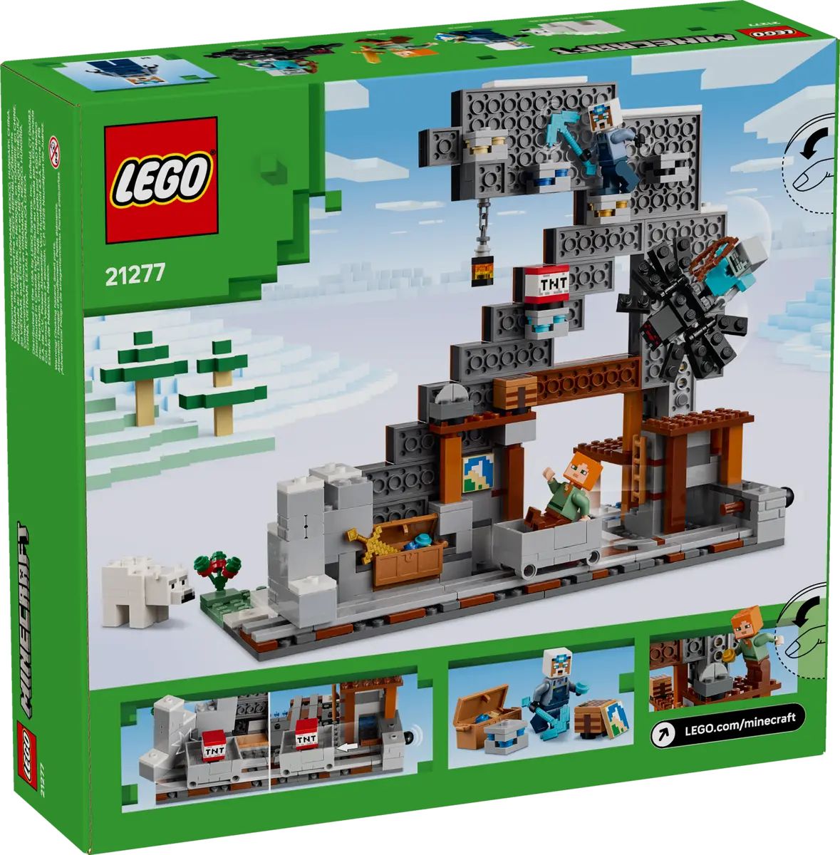 Конструктор LEGO Minecraft Шахта кирки 530 дет. - фото 7