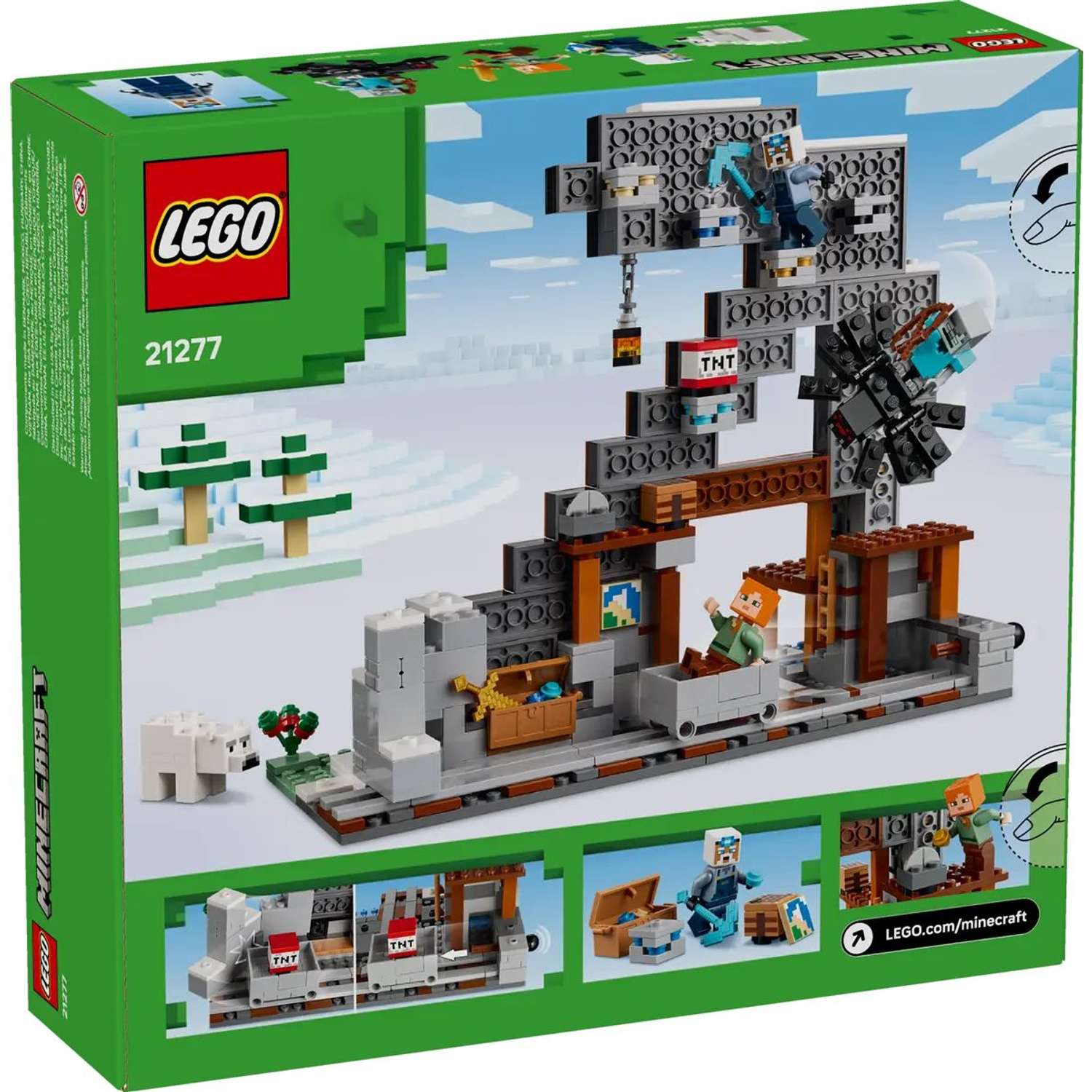Конструктор LEGO Minecraft Шахта кирки - фото 7