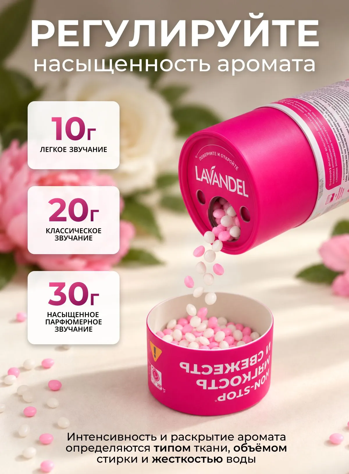 Кондиционер Lavandel Floral Dream в гранулах 0.22 кг - фото 6
