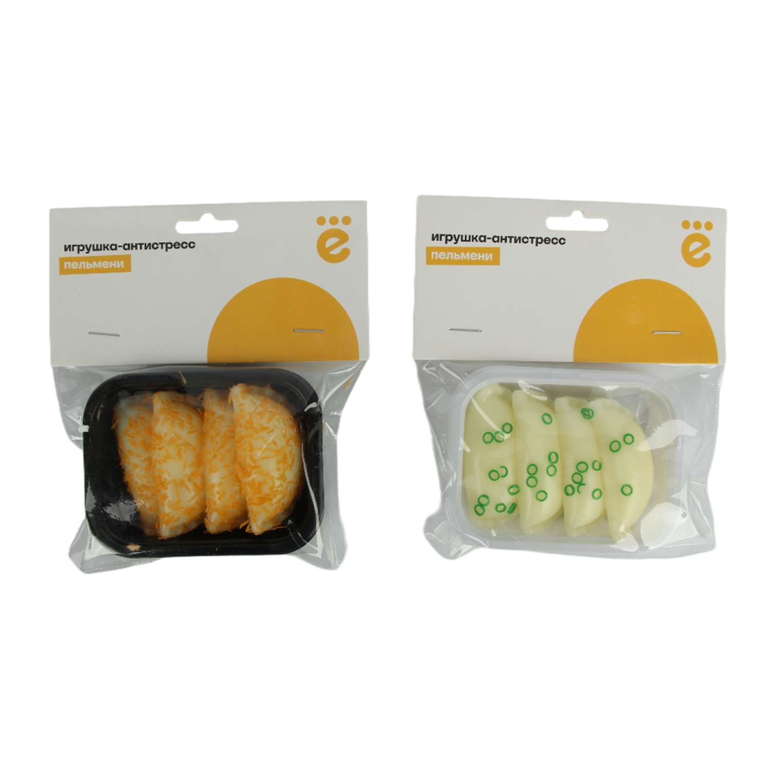 Игрушка-антистресс ё сквиш пельмени в ассортименте - фото 1