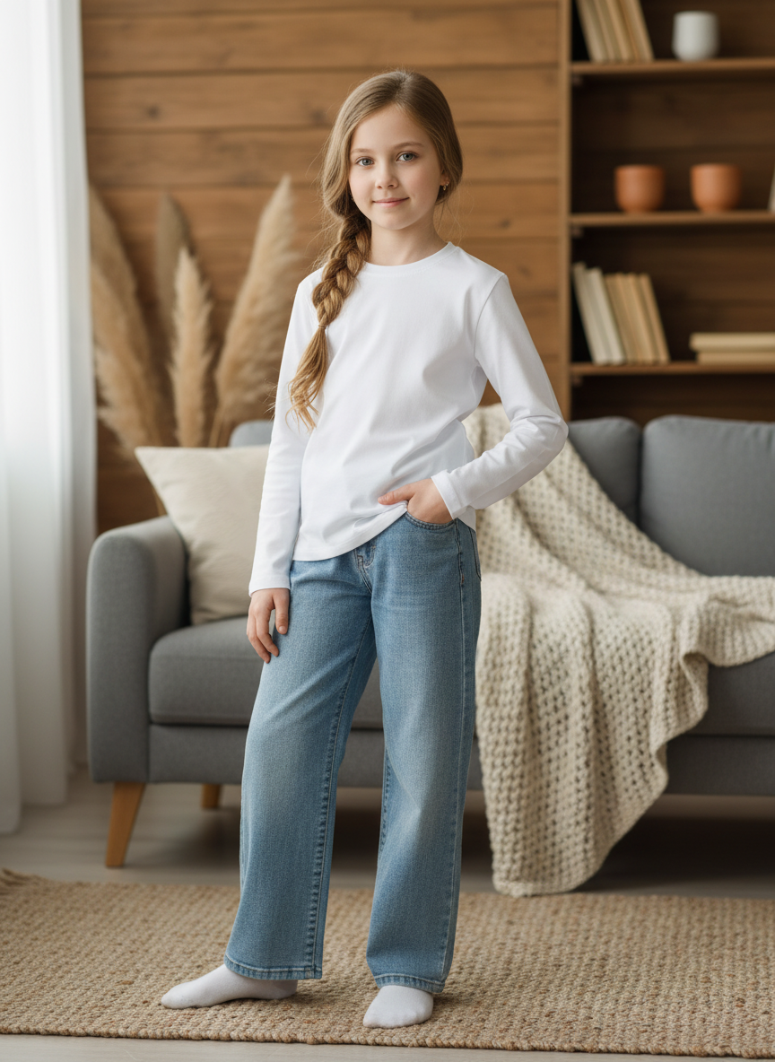 Лонгслив Утенок 698 белый - фото 1