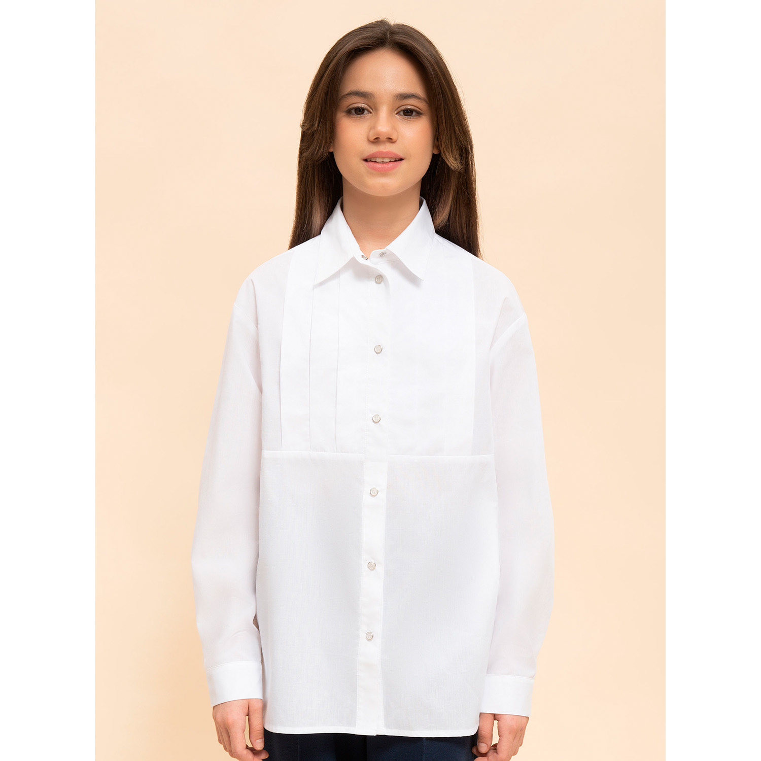 Блузка Pelican GWCJ7139/Белый - фото 1